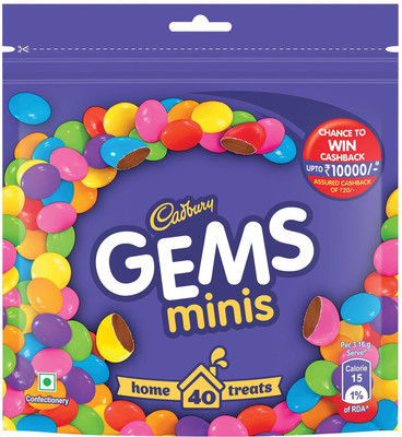 Cadbury Gems Chocolate Bars(126.3 g)