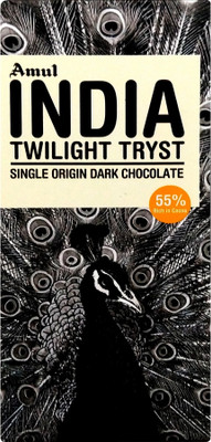 Amul India Twilight Tryst Single Origin Dark Chocolate Bars(125 g)