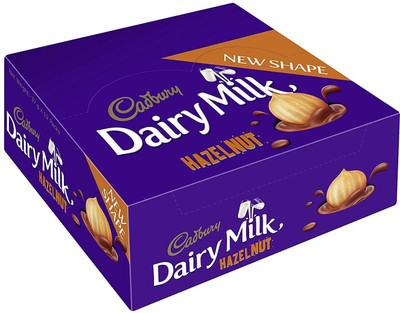 Cadbury Dairy Milk Hazelnut In Milk Chocolate Bars(12 x 35 g)