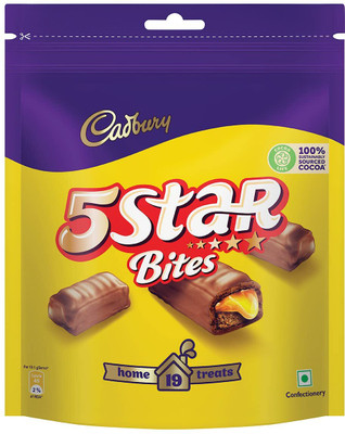 Cadbury 5 Star Chocolate Home Treats Chocolates Bars Bars(151 g)