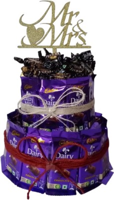 Cadbury Dairy Milk | Melody & Mr & Mrs Cake topper Bars(24 Units)