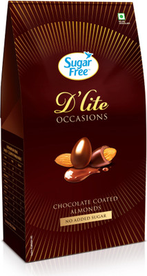 Sugarfree D'lite Chocolate Coated Almonds Bites(100 g)