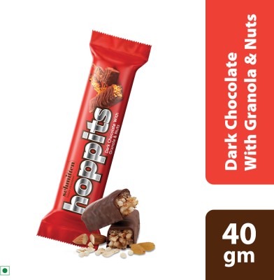 Hoppits Dark Chocolate With Granola & Nuts Bars(4 x 40 g)