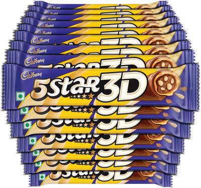 Cadbury 5 Star 3D Chocolate Bars(16 x 40 g)