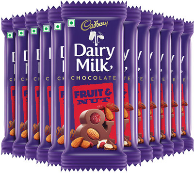 Cadbury Dairy Milk Fruit & Nut Chocolate Bars(12 x 36 g)