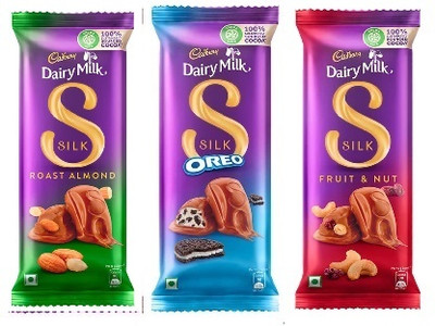 Cadbury Silk Roast Almond & Silk Fruit and Nut & Silk Oreo Chocolate Bars(3 x 1 Units)