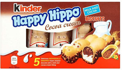 Kinder Happy Hippo Milk & Cocoa Cream Bites(103 g)