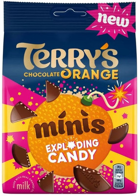 Terry's Chocolate Orange Minis Exploding Candy Bars(105 g)