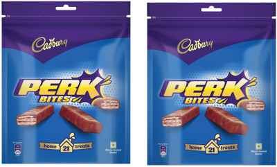 Cadbury PERK HOME TREAT PACK Bars(2 x 125.5 g)