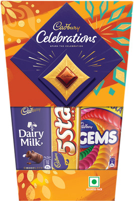 Cadbury Celebrations Assorted Chocolate Gift Pack Bars(89.2 g)