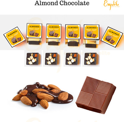 Expelite Almond Dry Fruit and Nut chocolate Candy Bars(5 x 1 Units)