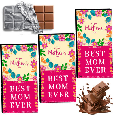 Expelite Mothers Day Chocolate Gift Box,35 Grams Each (PACK OF 3) Gifts from Daughter Bars(3 x 1 Units)