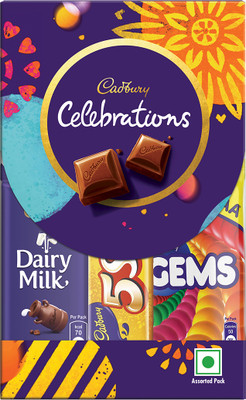 Cadbury Celebrations Assorted Chocolate Gift Pack Bars(55.2 g)