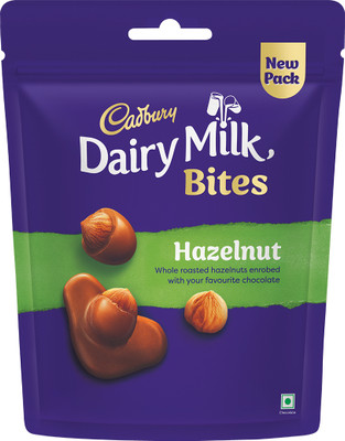 Cadbury Dairy Milk Hazelnut, Roasted & Chocolate Coated Bites, Bites(54 g)