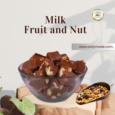 Ooty Made.Com Milk Fruit & Nut Chocolate 1000g Truffles(1000 g)