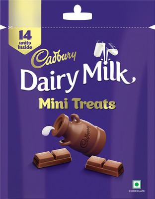Cadbury Dairy Milk Mini Treats Chocolate Bars(98 g)
