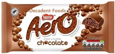 Decadent Foods Nestles Aero Chocolate | Smooth Bubbly Milk Chocolate Bars(90 g)