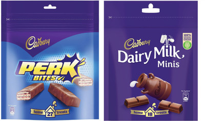 Cadbury Perk & Dairy Milk Chocolate Combo Bars(2 x 150 g)