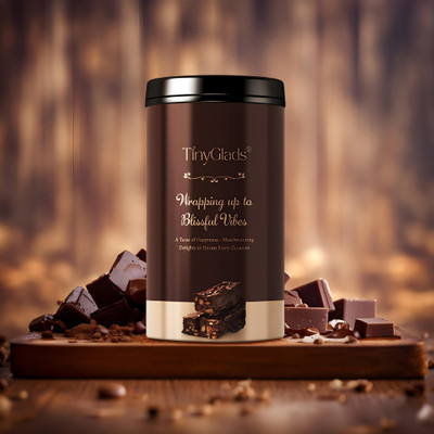 TinyGlads Crunchy Fruits & Nuts Delight Chocolate Jar Box, 250 Grams Truffles(1 Units)