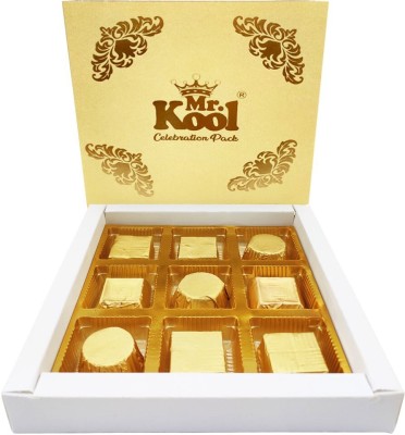 Mr.Kool Luxury Chocolate Celebration Gift Pack 9 Pcs Bars(12 x 80 g)