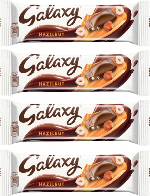 GALAXY Hazelnut Chocolate Bars(4 x 36 g)