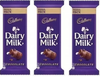 Cadbury DAIRY MILK Chocolate PACK Bars(3 x 45 g)