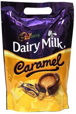 Cadbury Dairy Milk Caramel Chunks Pouch 300gm Bars(300 g)