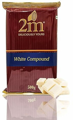 KONFIZ White Chocolate Compound Slab Bars(500 g)