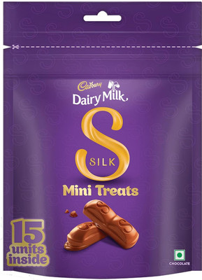 Cadbury Dairy Milk Silk Home Treats Chocolate Bar Bars(134 g)