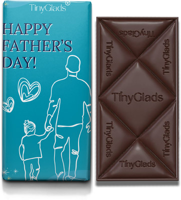 TinyGlads Father’s Day Gift | Gift for Dad from Daughter/Son Bars(250 g)