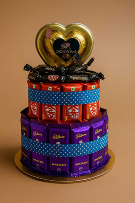 Cadbury Dairy Milk | Kit Kat | Melody & Ferrero Heart shape Chocolates Combo pack Bars(26 Units)