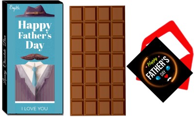 Expelite Fathers day chocolate gift from son to dad -100 grams Bars(6 Units)