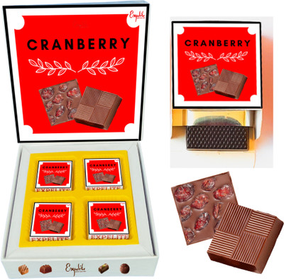 Expelite four CARNBARRY Chocolate Bars Dry Fruits Bars(1 Units)