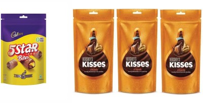 Cadbury 5 star + almond kisses Bars(4 x 1 Units)