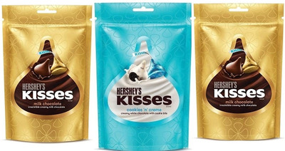 HERSHEY'S Milk Chocolate108g X 2ND CNC Chocolate 108g Fudges(3 x 108 g)