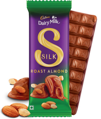 Cadbury Dairy Milk Silk Roast Almond Chocolate Bars(134 g)