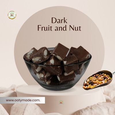Ooty Made.Com Dark Fruit & Nut Chocolate 500g Truffles(500 g)