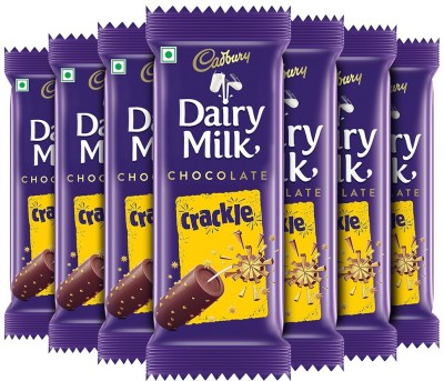 Cadbury Dairy Milk Crackles Chocolate Bars(7 x 75 g)