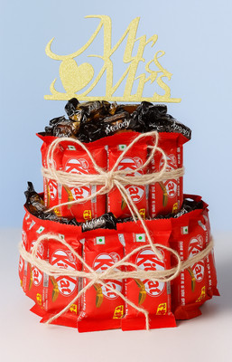 NESTLE Kit Kat & Melody & Mr & Mrs Cake Topper Bars(60 x 1 Units)