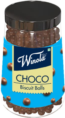 Winola Milk Choco Biscuits Balls Crackles(380 g)