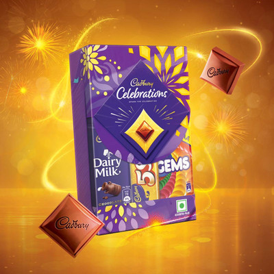 Cadbury Celebrations Assorted Chocolate Diwali Gift Pack Bars(49.2 g)