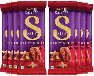 Cadbury Dairy Milk Silk Fruit and Nut Chocolate Bars(16 x 51 g)