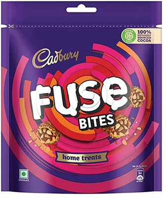 Cadbury Fuse Chocolate Home Treats, Bars(109 g)