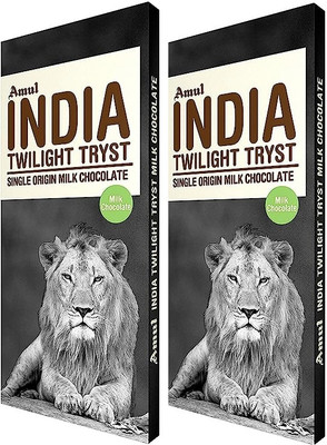 Amul Single Origin Milk Chocolate Bars(2 x 125 g)
