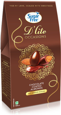 Sugarfree D'lite Chocolate Coated Almonds Bites(100 g)