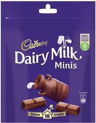Cadbury Dairy Milk Home Treats Chocolate Bars Bars(126 g)