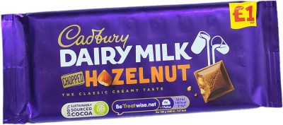 Cadbury DAIRY MILK HAZELNUT Bars(95 g)