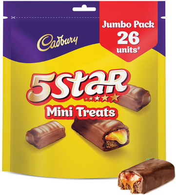 Cadbury 5 Star Mini Treats Chocolate Bars(231.4 g)