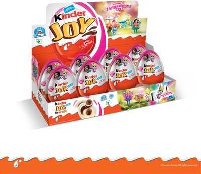 Kinder JOY Pink T8, 160 Grams Caramels(160 g)