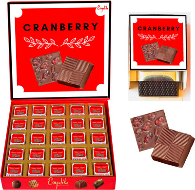 Expelite Twenty fiveCARNBARRY Chocolate Bars Dry Fruits Bars(25 x 1 Units)